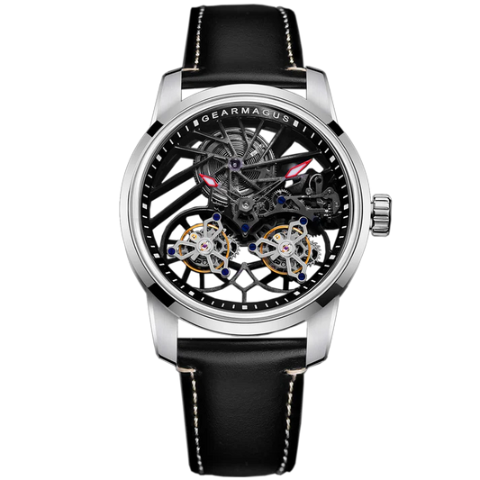 OBLVLO X GearMagus Double Tourbillon Watch